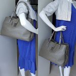 Bottega Veneta Roma Bag Grey Nappa Leather with Brunito Finish Hardware #TUCU-9 - Image 39