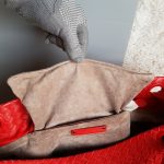 Bottega Veneta Garda Hobo Red Woven Lambskin With Brunito Finish Hardware #KELC-27 - Image 27