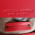 Bottega Veneta Garda Hobo Red Woven Lambskin With Brunito Finish Hardware #KELC-27 - Image 22