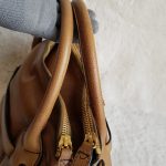 Burberry 2Way Bag Brown Leather With Gold Hardware #KSRY-3 - Image 21