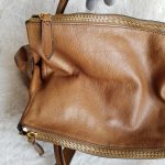 Burberry 2Way Bag Brown Leather With Gold Hardware #KSRY-3 - Image 9