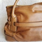 Burberry 2Way Bag Brown Leather With Gold Hardware #KSRY-3 - Image 5