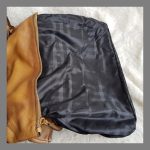 Burberry 2Way Bag Brown Leather With Gold Hardware #KSRY-3 - Image 37