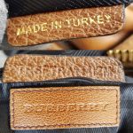 Burberry 2Way Bag Brown Leather With Gold Hardware #KSRY-3 - Image 32