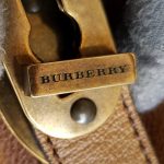 Burberry 2Way Bag Brown Leather With Gold Hardware #KSRY-3 - Image 24