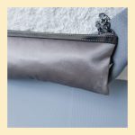 Burberry Clutch Grey Satin with Beads Detail #GLRS-1 - Image 7