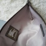 Burberry Clutch Grey Satin with Beads Detail #GLRS-1 - Image 16