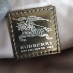 Burberry Clutch Grey Satin with Beads Detail #GLRS-1 - Image 15