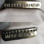 Burberry Clutch Grey Satin with Beads Detail #GLRS-1 - Image 11