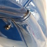 Burberry Large Tote Blue Patent Leather With Ruthenium Hardware #BVELT-1 - Image 15