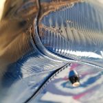 Burberry Large Tote Blue Patent Leather With Ruthenium Hardware #BVELT-1 - Image 18