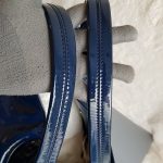 Burberry Large Tote Blue Patent Leather With Ruthenium Hardware #BVELT-1 - Image 23