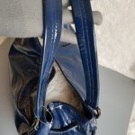 Burberry Large Tote Blue Patent Leather With Ruthenium Hardware #BVELT-1 - Image 25