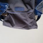 Burberry Large Tote Blue Patent Leather With Ruthenium Hardware #BVELT-1 - Image 32