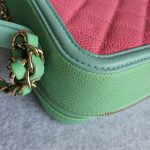 Chanel CC Filigree Vanity Bag 2-tone Grained Calfskin with Gold Hardware #TKUR-4 - Image 17