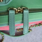 Chanel CC Filigree Vanity Bag 2-tone Grained Calfskin with Gold Hardware #TKUR-4 - Image 12