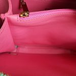 Chanel CC Filigree Vanity Bag 2-tone Grained Calfskin with Gold Hardware #TKUR-4 - Image 34