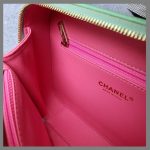 Chanel CC Filigree Vanity Bag 2-tone Grained Calfskin with Gold Hardware #TKUR-4 - Image 42