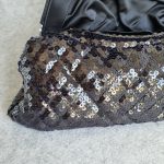 Chanel Clutch Black/Blue Sequine/Beads and Black Hardware #YKCS-10 - Image 11