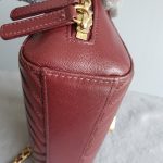 Chanel Crossbody Bag Maroon Calf Leather with Gold Hardware #TLOU-2 - Image 19