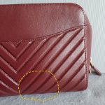 Chanel Crossbody Bag Maroon Calf Leather with Gold Hardware #TLOU-2 - Image 3