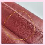 Chanel Crossbody Bag Maroon Calf Leather with Gold Hardware #TLOU-2 - Image 10