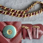 Chanel Crossbody Bag Maroon Calf Leather with Gold Hardware #TLOU-2 - Image 28