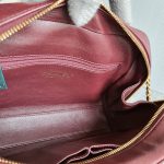 Chanel Crossbody Bag Maroon Calf Leather with Gold Hardware #TLOU-2 - Image 39