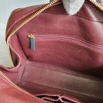 Chanel Crossbody Bag Maroon Calf Leather with Gold Hardware #TLOU-2 - Image 38