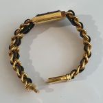 Chanel Premiere Vintage Watch Sz-M 18k Gold Plated with Leather #TKCL-4 - Image 6