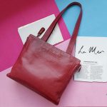 Chanel Shoulder Bag Red Grained Calfskin With Gold Hardware #CKCK-21