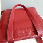Chanel Shoulder Bag Red Grained Calfskin With Gold Hardware #CKCK-21 - Image 25