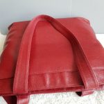 Chanel Shoulder Bag Red Grained Calfskin With Gold Hardware #CKCK-21 - Image 23