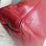 Chanel Shoulder Bag Red Grained Calfskin With Gold Hardware #CKCK-21 - Image 18