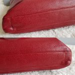 Chanel Shoulder Bag Red Grained Calfskin With Gold Hardware #CKCK-21 - Image 12