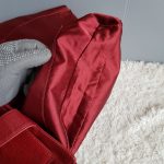 Chanel Shoulder Bag Red Grained Calfskin With Gold Hardware #CKCK-21 - Image 32