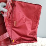 Chanel Shoulder Bag Red Grained Calfskin With Gold Hardware #CKCK-21 - Image 36