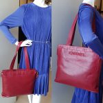 Chanel Shoulder Bag Red Grained Calfskin With Gold Hardware #CKCK-21 - Image 44