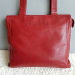 Chanel Shoulder Bag Red Grained Calfskin With Gold Hardware #CKCK-21 - Image 3