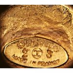 Chanel Vintage Brooch Gold Plated #CKCK-34 - Image 8