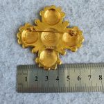 Chanel Vintage Brooch Gold Plated #CKCK-34 - Image 4