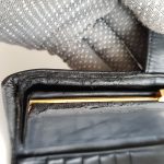 Chanel Wallet Black Caviar Leather with Gold Hardware #STUT-8 - Image 11