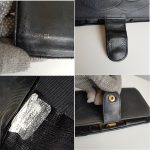 Chanel Wallet Black Caviar Leather with Gold Hardware #STUT-8 - Image 9