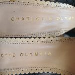 Charlotte Olympia Pumps Size37.5 Black Suede Leather with Stud Details Shoes #GLYYY-1 - Image 18