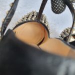 Charlotte Olympia Pumps Size37.5 Black Suede Leather with Stud Details Shoes #GLYYY-1 - Image 11