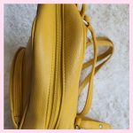 Christian Dior Vintage Backpack Yellow Leather with Silver Hardware #TEOY-8 - Image 15