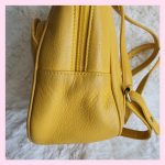 Christian Dior Vintage Backpack Yellow Leather with Silver Hardware #TEOY-8 - Image 16