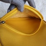 Christian Dior Vintage Backpack Yellow Leather with Silver Hardware #TEOY-8 - Image 35