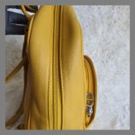 Christian Dior Vintage Backpack Yellow Leather with Silver Hardware #TEOY-8 - Image 12