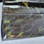 Christian Louboutin Clutch Metallic Black/Gold Patent Leather with Gold Hardware Bag #TKSC-10 - Image 15